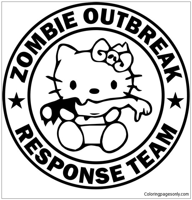 Hello Kitty Zombie Outbreak Response Team van Hello Kitty