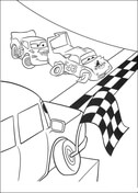 Helping a Friend  from Disney Cars Coloring Pages