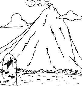 High Mountains Coloring Pages