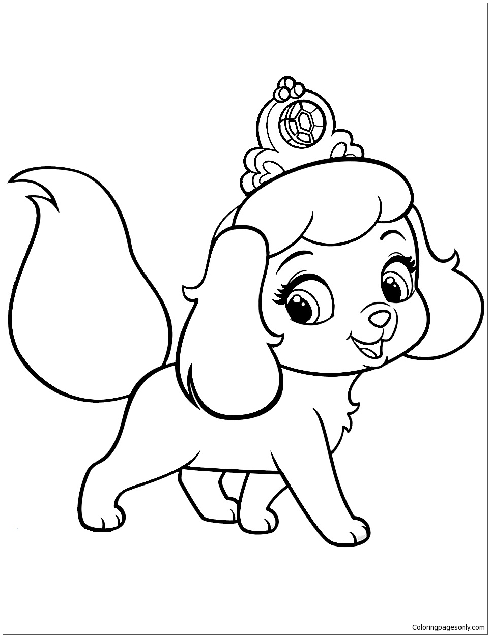 High Tech Puppy Coloring Pages