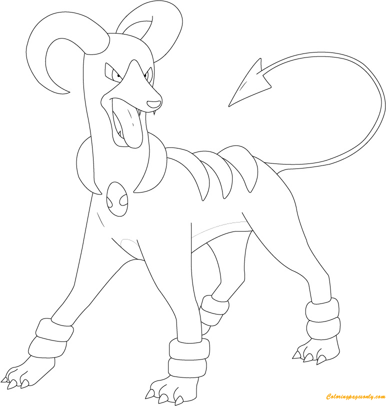 Pokemon Houndoom da Personaggi Pokemon