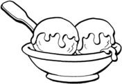 Ice Cream Cup Coloring Pages