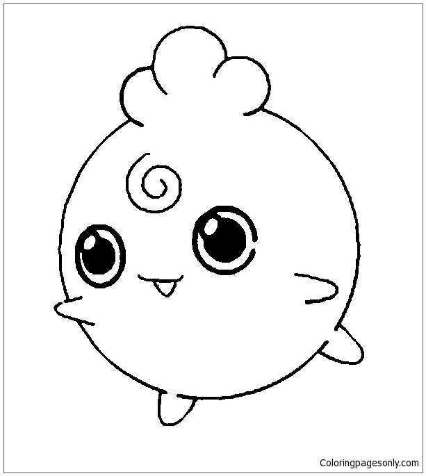Igglybuff From Pokemon Coloring Page