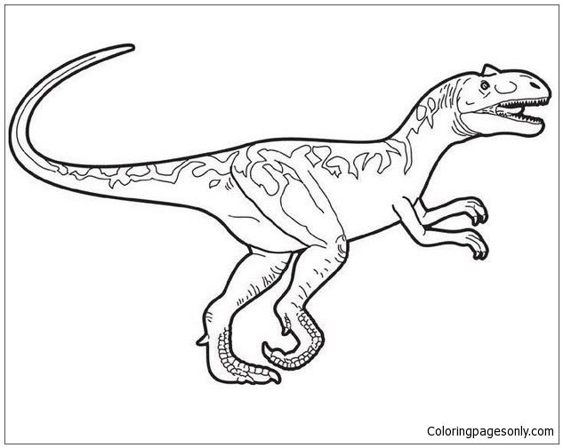 Iguanodon 3 Coloring Pages - Dinosaurs Coloring Pages - Free Printable