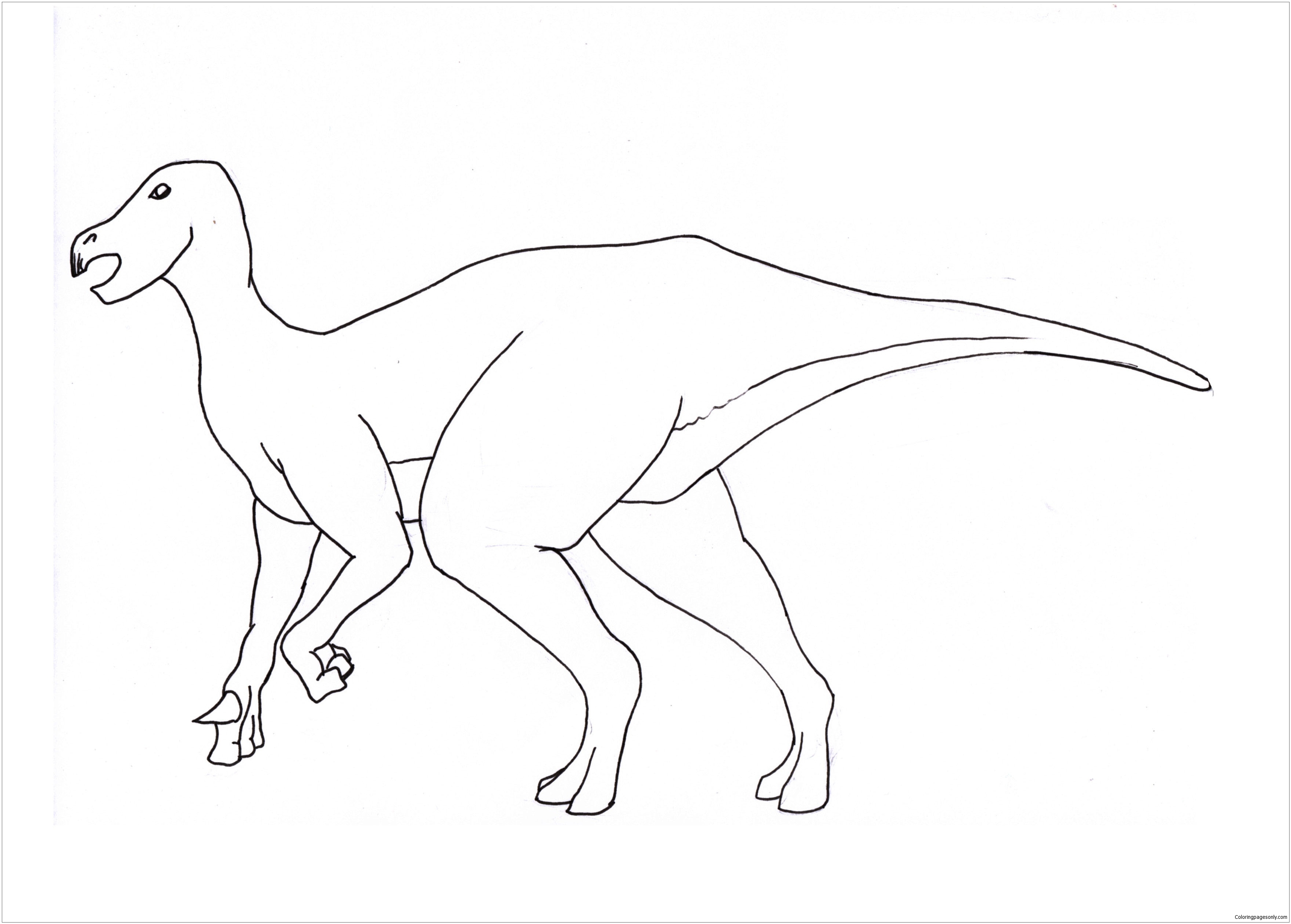 Dinosauro Iguanodonte 1 da Iguanodonte