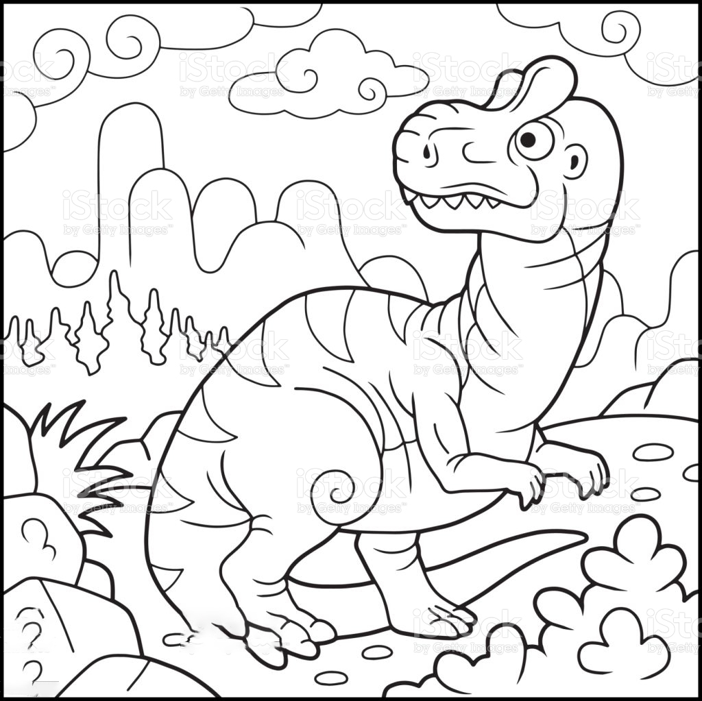In the forest Coloring Page