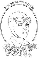 International Women s Day Coloring Page