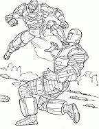 Iron Man 4 Coloring Page