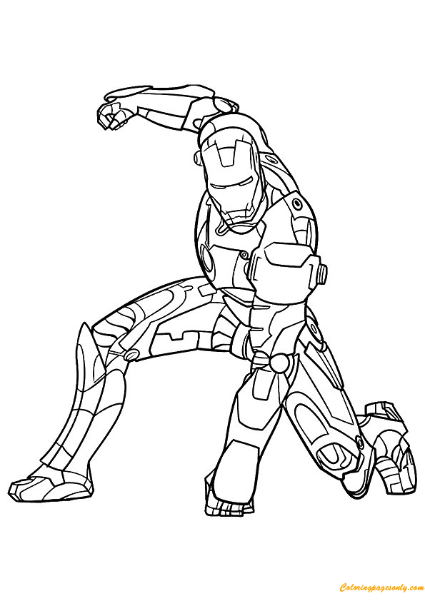 Iron Man Avengers Coloring Pages Avengers Coloring Pages Coloring Pages For Kids And Adults