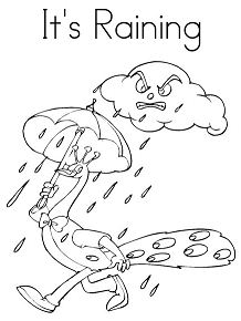 Water Cycle Coloring Pages - Nature & Seasons Coloring Pages - Free ...