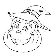 Jack Decorated Lantern Coloring Pages
