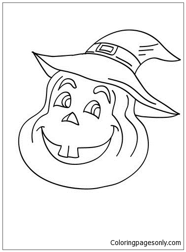 Jack Decorated Lantern Coloring Pages