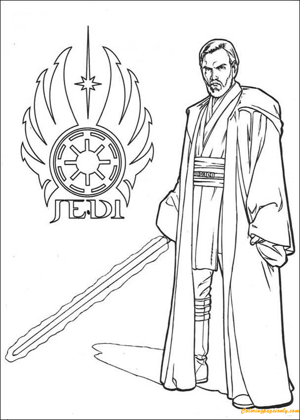 Джедай Оби-Ван Кеноби из персонажей «Звездных войн»