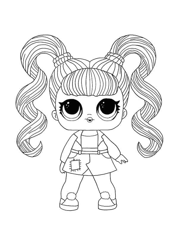 Lol Suprise Doll Jelly Jam Coloring Pages