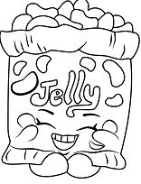 Jelly Shopkins Coloring Pages
