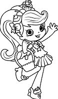 Jessicake Shopkins Coloring Pages