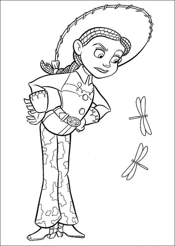 Jessie Coloring Pages