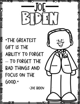Joe Biden Advice Coloring Pages - Joe Biden Coloring Pages - Free