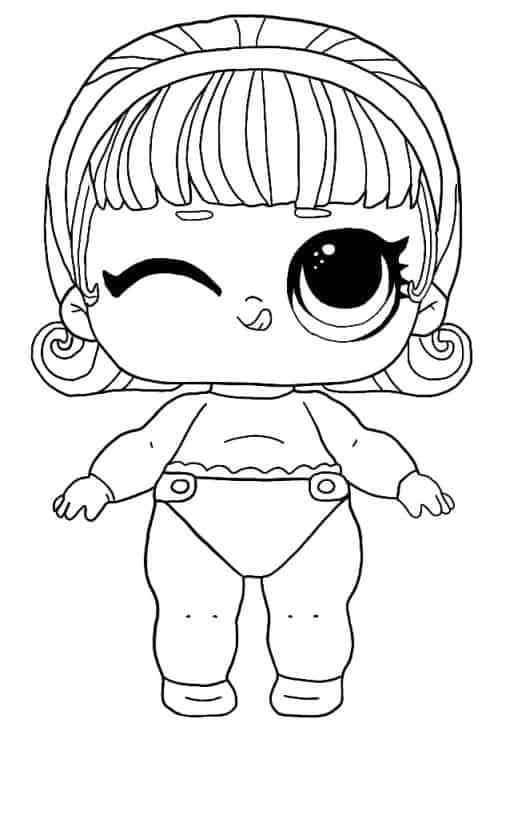 Princess Coloring Pages Lol : Coloring Pages For Lol Princesses And