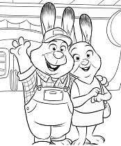 Judy s Parents Coloring Page