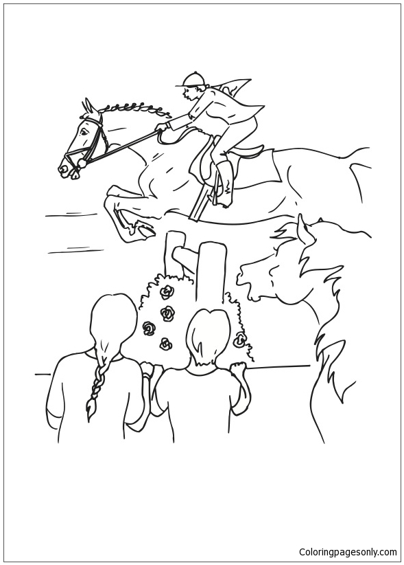 Featured image of post Jumping Horse Coloring Pages That Look Real / Dragon looks like a huge snake.