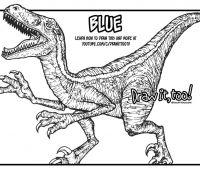 Jurassic World 4 Coloring Page