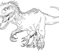 Jurassic World 15 Coloring Page