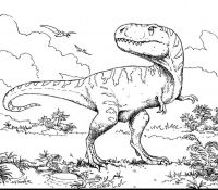 Pagina da colorare di Jurassic World 14