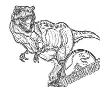 Jurassic World 6 Coloring Page