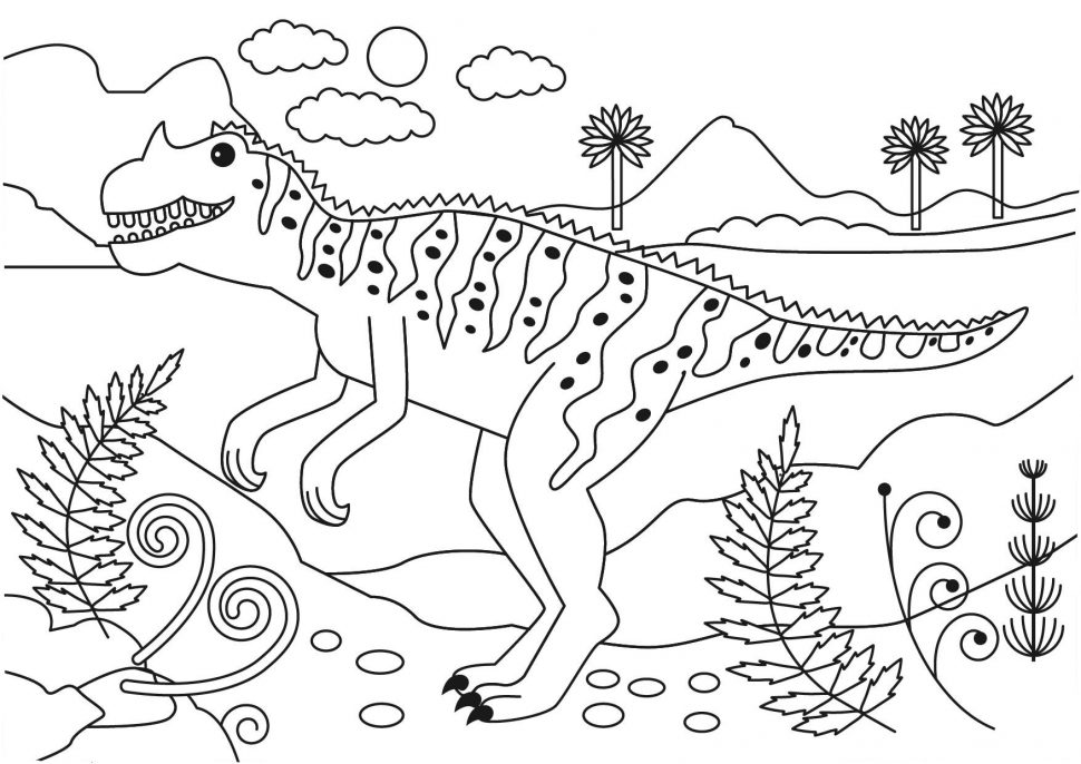 Image de Jurassic World à colorier de Jurassic World