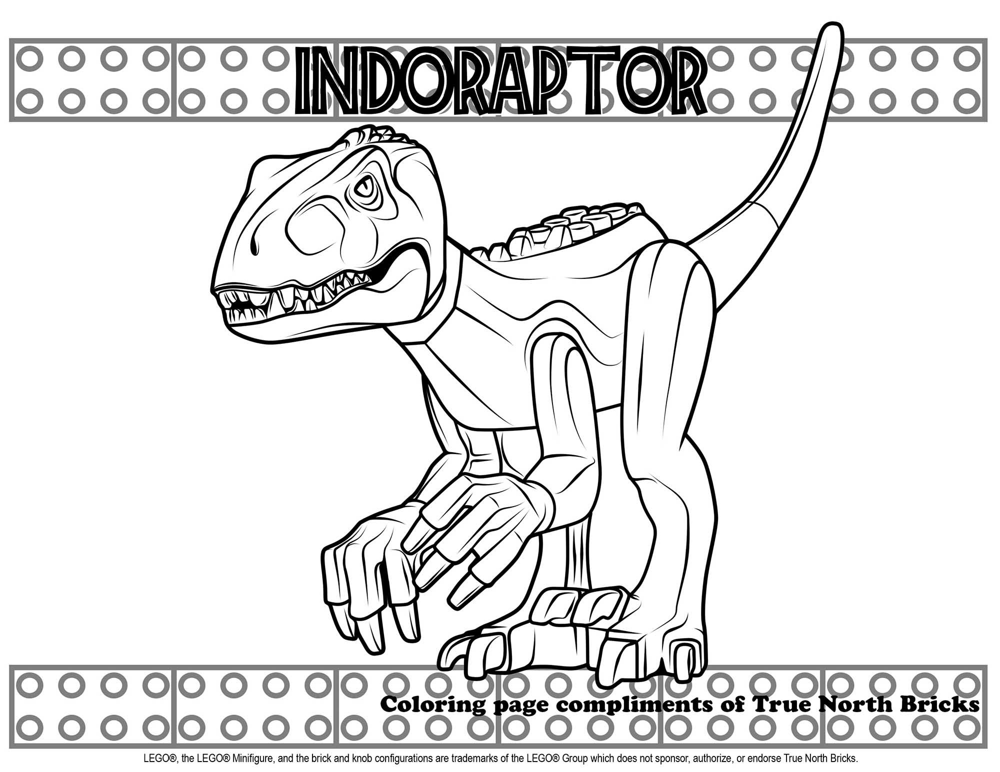 Jurassic World 21 Coloring Pages