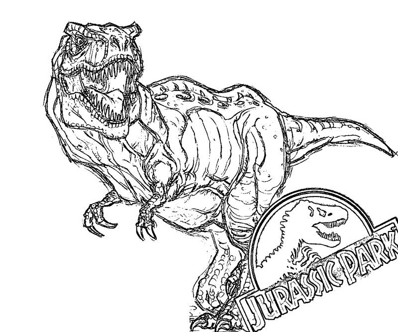 Jurassic World 6 Coloring Pages