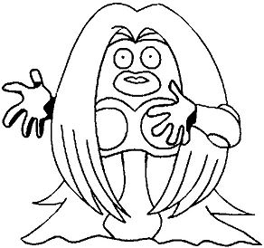 Jynx Pokemon Coloring Pages