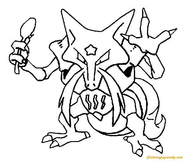 Kadabra Pokemon from Pokemon Characters