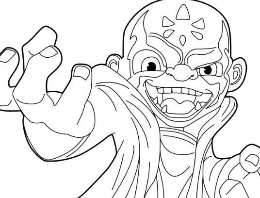 Kaos Coloring Pages