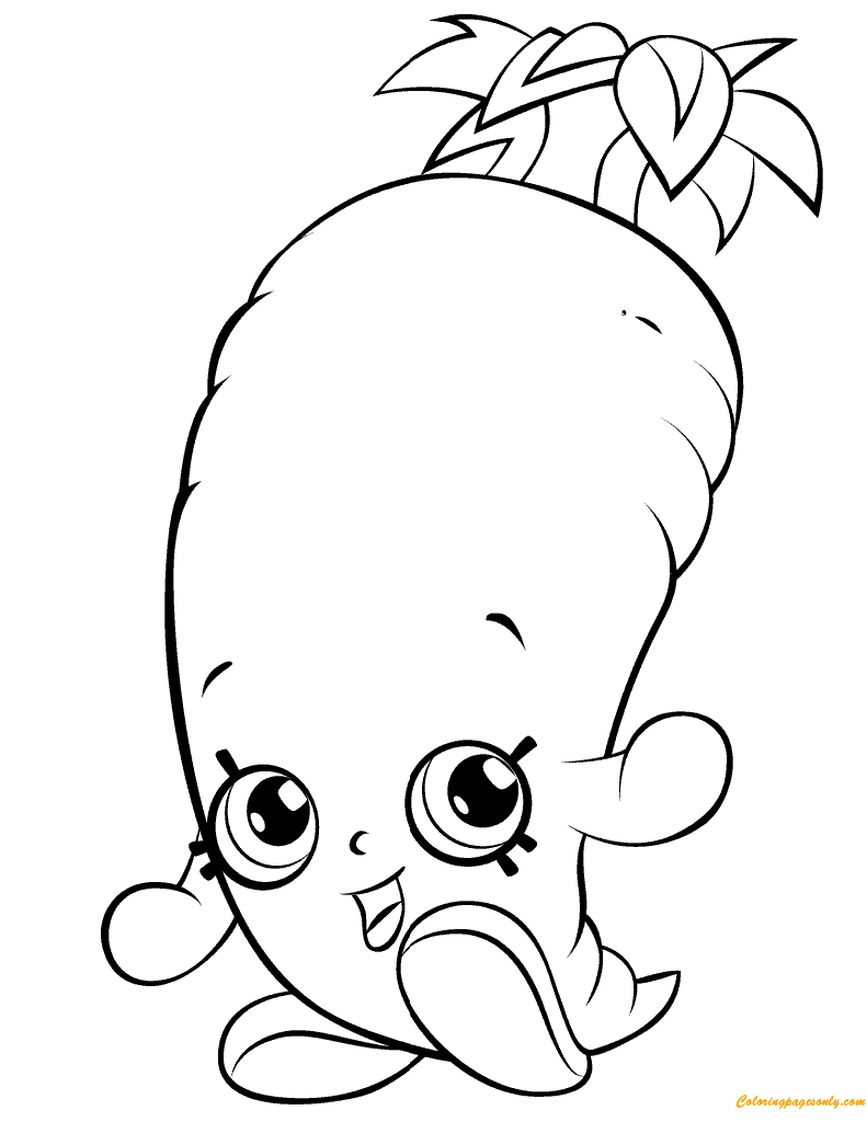 Download Karen Carrot Shopkin Season 6 Coloring Pages - Toys and ...