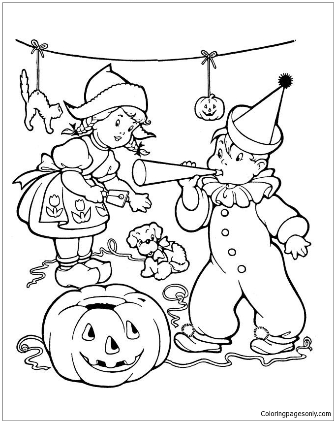 Enfants Halloween de Halloween Pumpkin