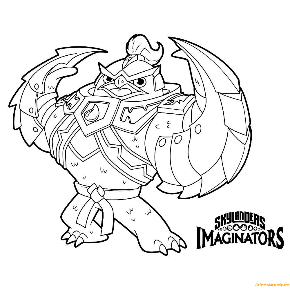 King Pen from Skylanders