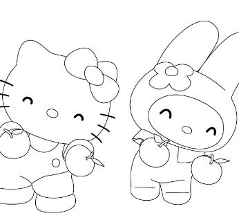 Kitty Dancer Coloring Pages