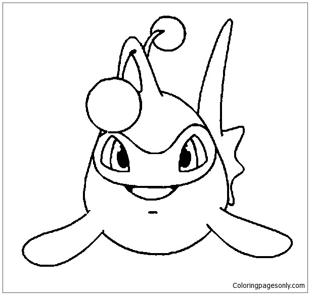 Lanturn-Pokémon aus Pokémon-Charakteren