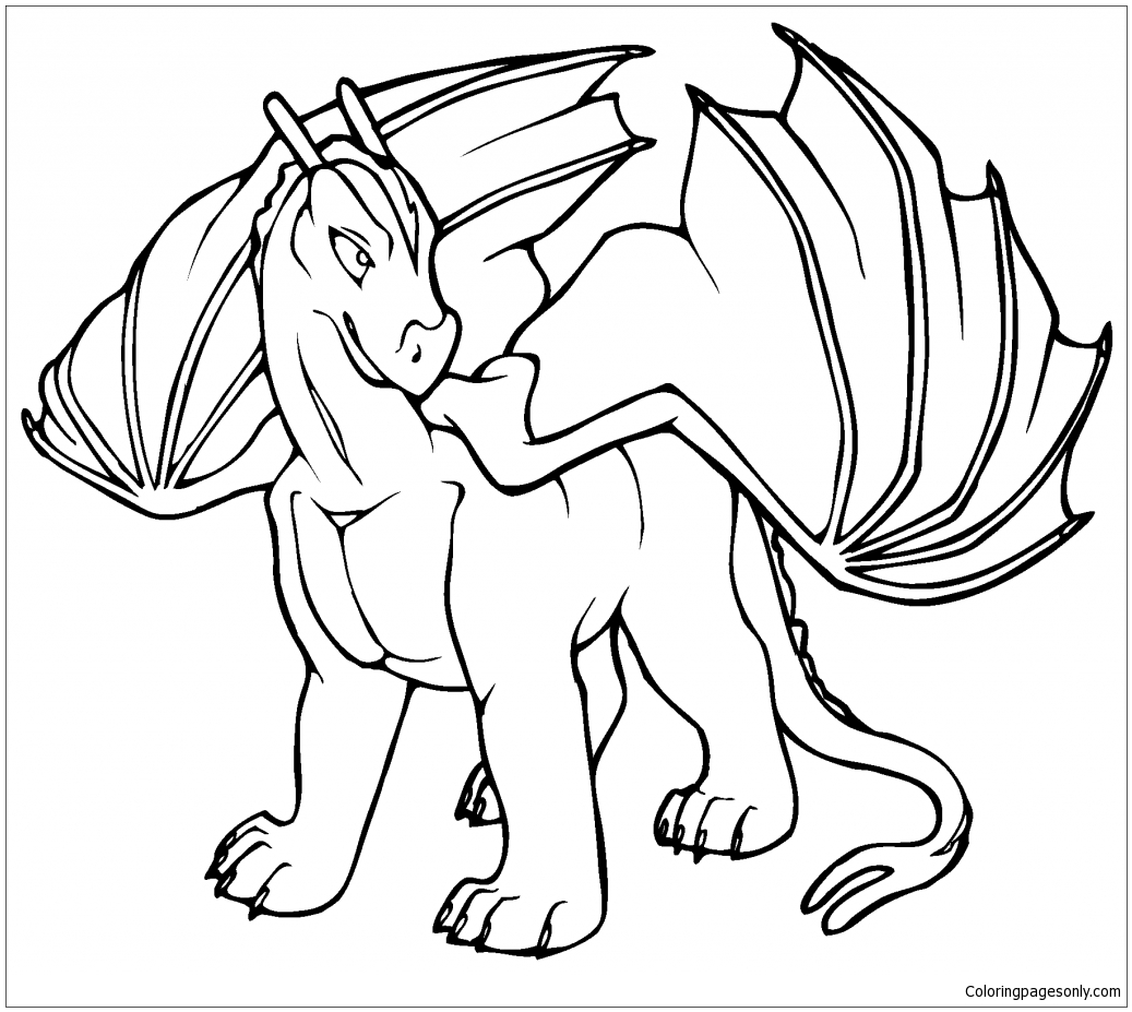 Last Minute Dragon Coloring Pages