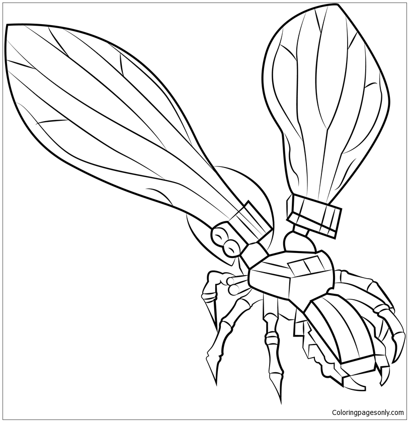 Lego Ant Thony Coloring Pages