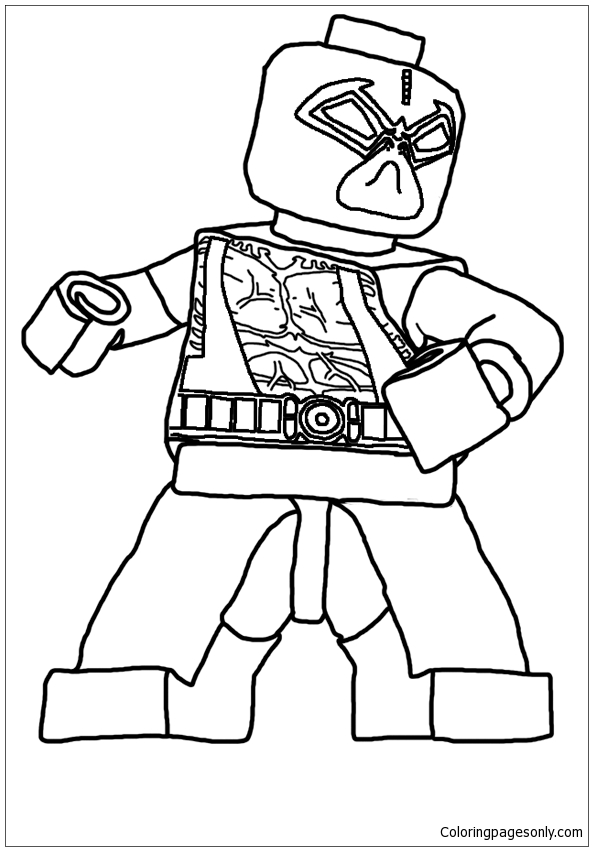 Lego Batman 6 Coloring Page - Free Coloring Pages Online