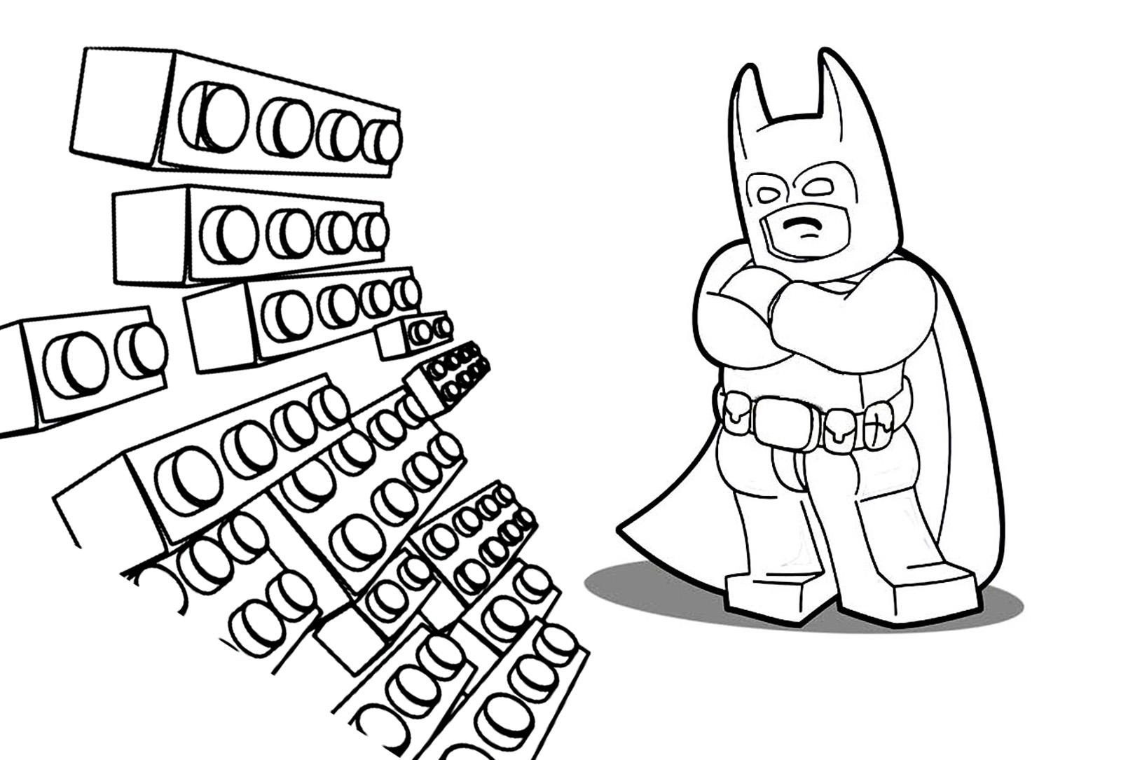 Lego Batman Movie Coloring Pages