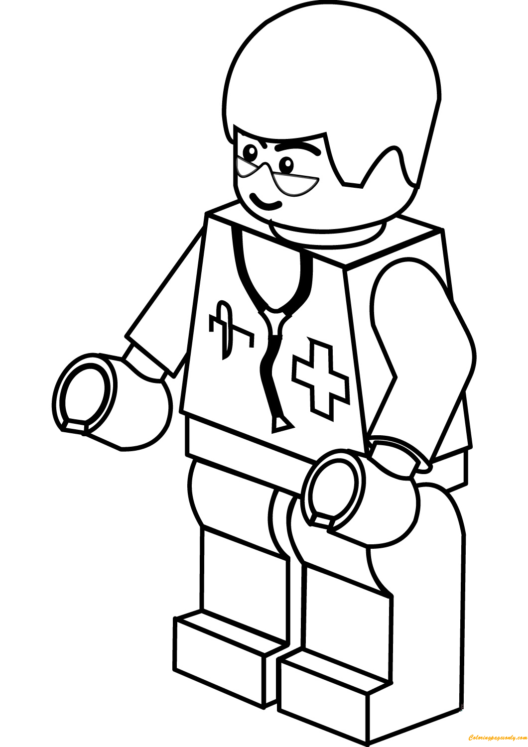 Lego City Docteur Homme de Lego