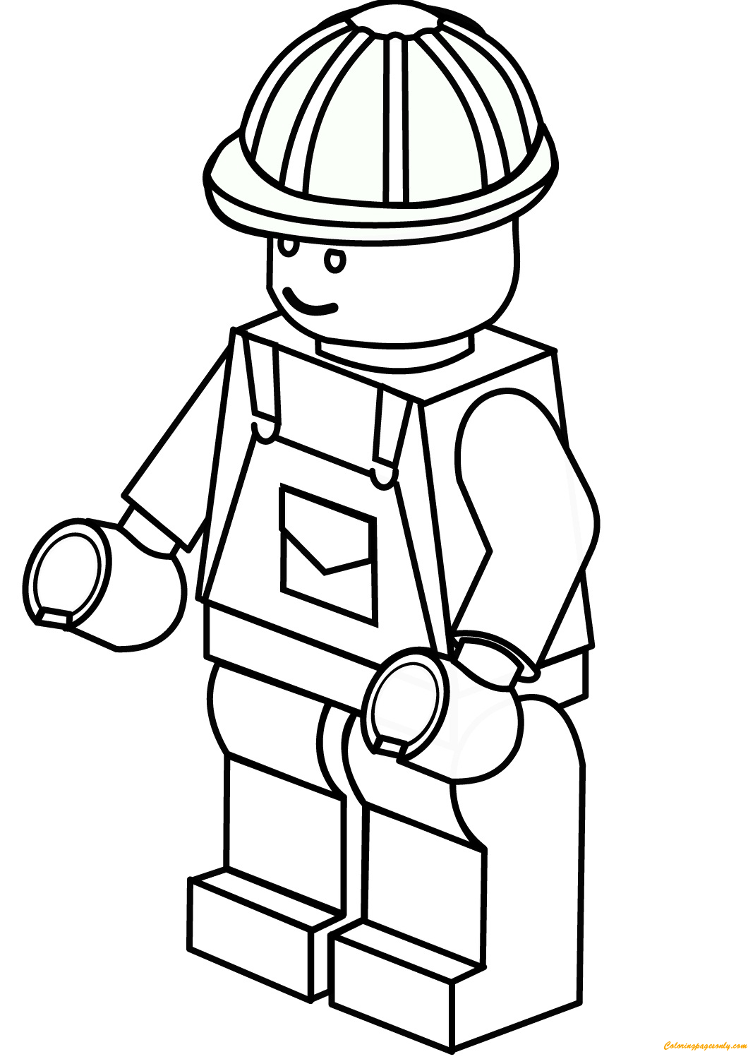 Lego Construction Worker from Lego