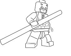 Lego Daredevil Coloring Pages