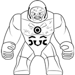 Lego Darkseid Coloring Pages