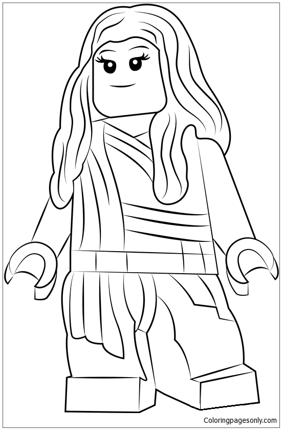 Lego Jane Foster Coloring Pages