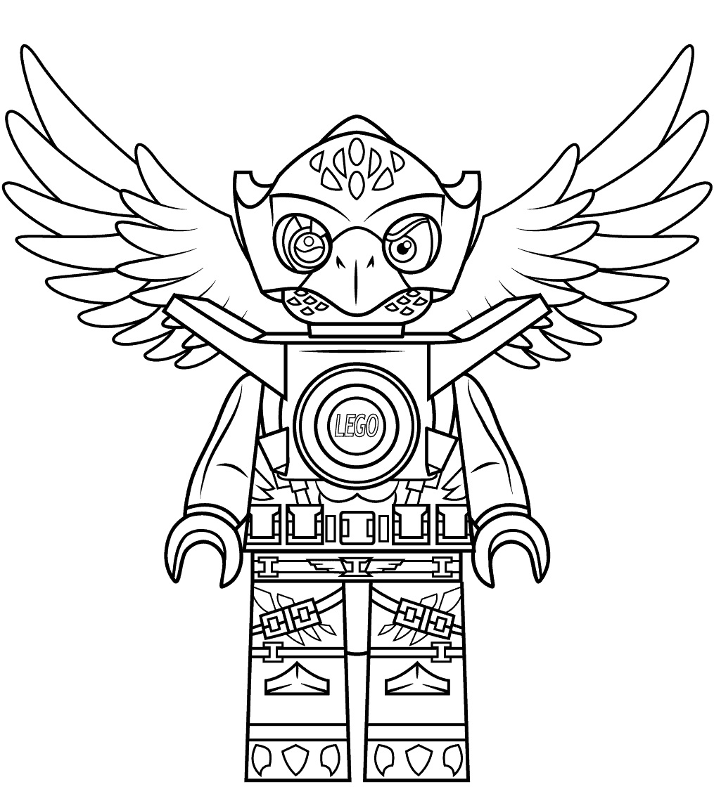Lego Legends of Chima Eris Coloring Page